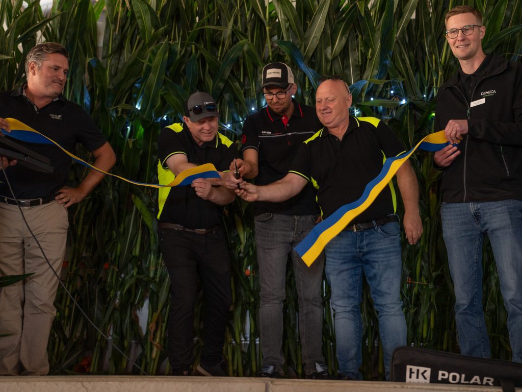 Invigning av biogasanläggning på Olof Lars Gård